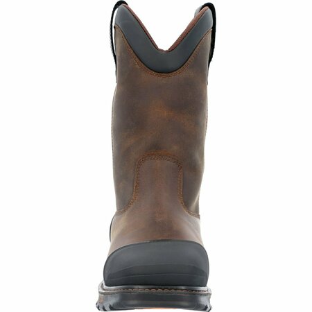 Durango Maverick XP Steel Toe Waterproof Western Work Boot, GRIZZLY BROWN, W, Size 9.5 DDB0424